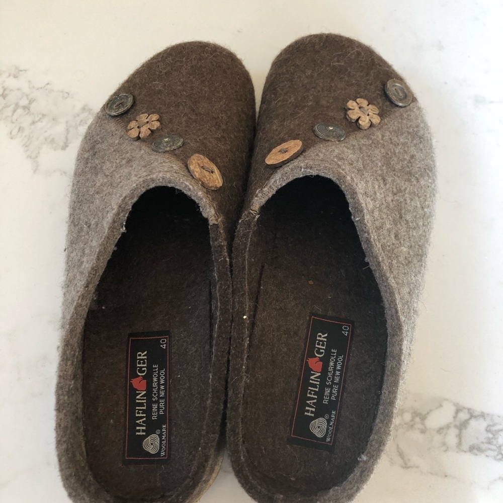 Haflinger Eva Button German clog